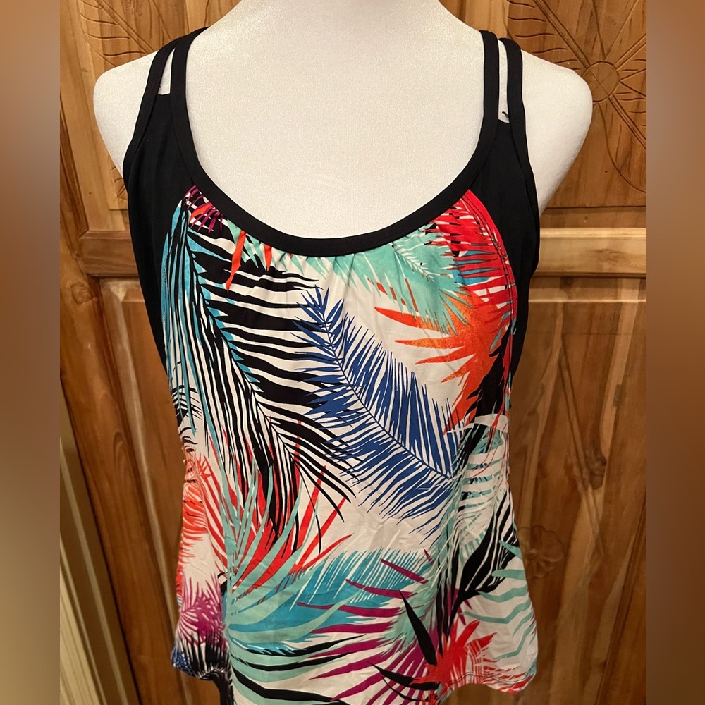 Jag built-in underwire tankini top size 38DD